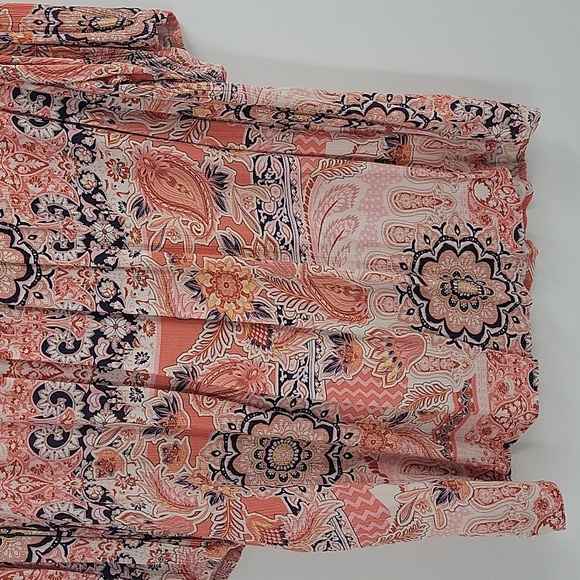 Nurture by Lamaze Pink Flutter Sleeve Blouse with Relaxed Pleats - Picture 14 of 16